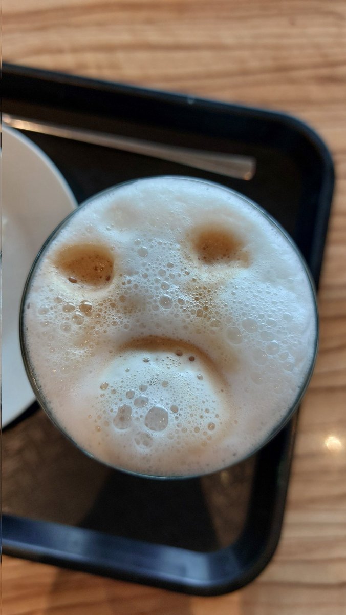 Wenn selbst der Kaffee nicht am Montag möchte.