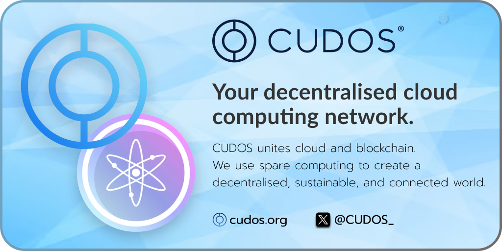 iamixas's tweet image. 🌐 Exciting times for @CUDOS_ ! 🚀

We&apos;re bridging the gap between #blockchain &amp;amp; cloud computing, providing decentralized power for the future of tech.

💡 Join the movement and unlock new possibilities with #CUDOS

#DeFi #web3 #btc #eth #cosmos #crypto
