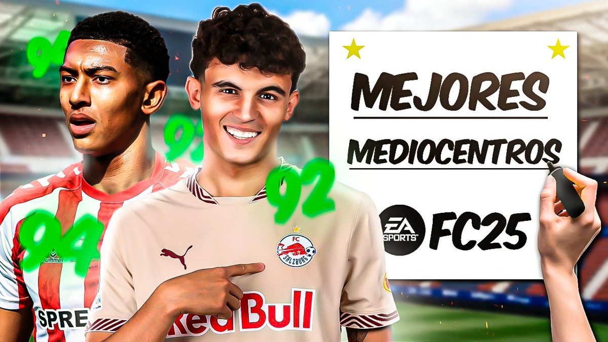 Rabonazzz's tweet photo. Nuevo vídeo!
Alguno de los mejores mediocentros para modo carrera en #FC25 https://t.co/w3uIQMxa5K https://t.co/5n61RwhKWg