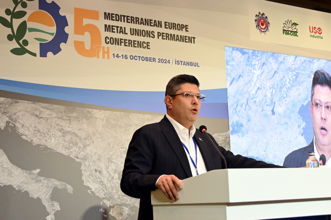 AltundagUysal's tweet photo. 5.Akdeniz Avrupa Metal Sendikaları Daimi Konferansı, 13 ülkeden 109 temsilcinin katılımıyla İstanbul’da başladı. https://t.co/yZZbGd0ecE