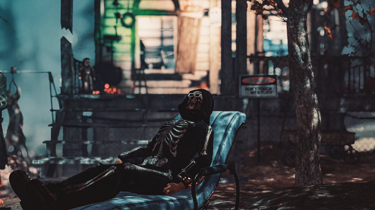 ash_lemonjello's tweet photo. Don’t touch my stuff #Fallout76 https://t.co/kDVwPAFIj1