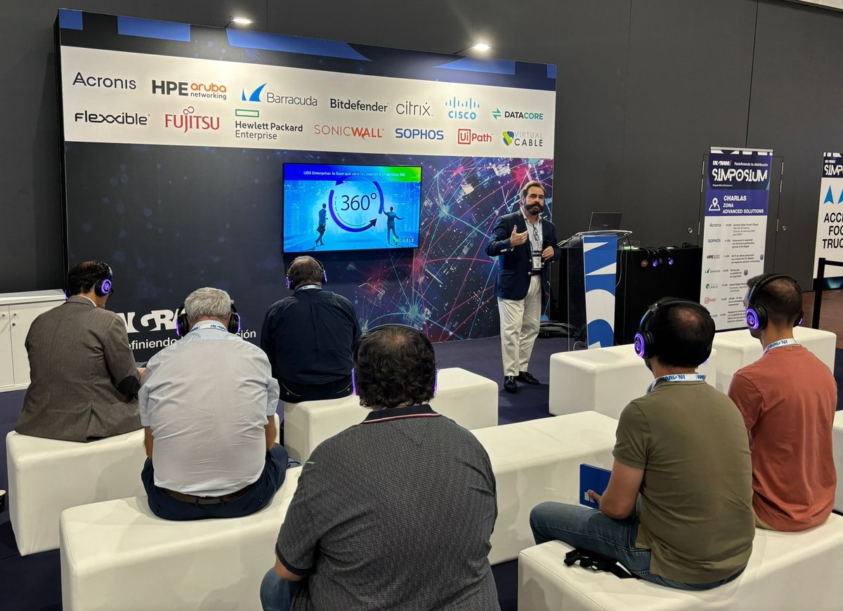 UDSenterprise's tweet image. 🔝 Amazing time at the #Simposium2024 from @IngramMicroES!

👩‍💻 We showcased how the #SmartDigitalWorkplace is changing the game.

💡 A day full of learning and networking with great manufacturers and partners.

Big congratulations to the entire #IngramMicro team for the event! 👏