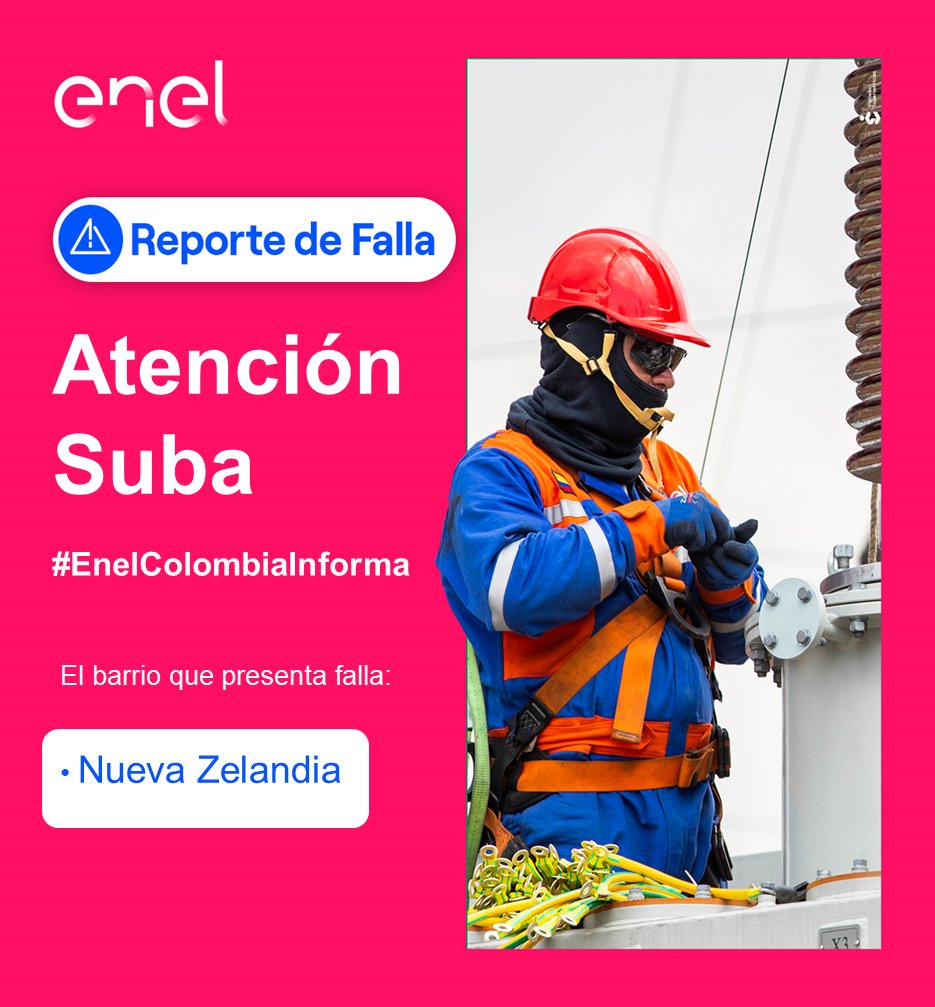 Servicio Enel Colombia tweet media