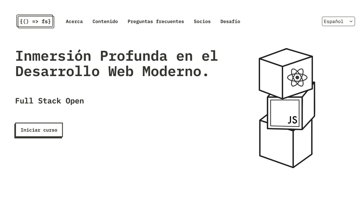 midudev's tweet photo. ¿Buscas un Bootcamp FullStack con JavaScript?
Gratis, en Español y con certificado final

Aprenderás:
✓ React y Redux
✓ Node.js y TypeScript
✓ Desarrollo mobile React Native
✓ GitHub Actions y Docker
✓ Base de datos MongoDB

→ https://t.co/Divm89YuBi https://t.co/7SNJQG6pkh