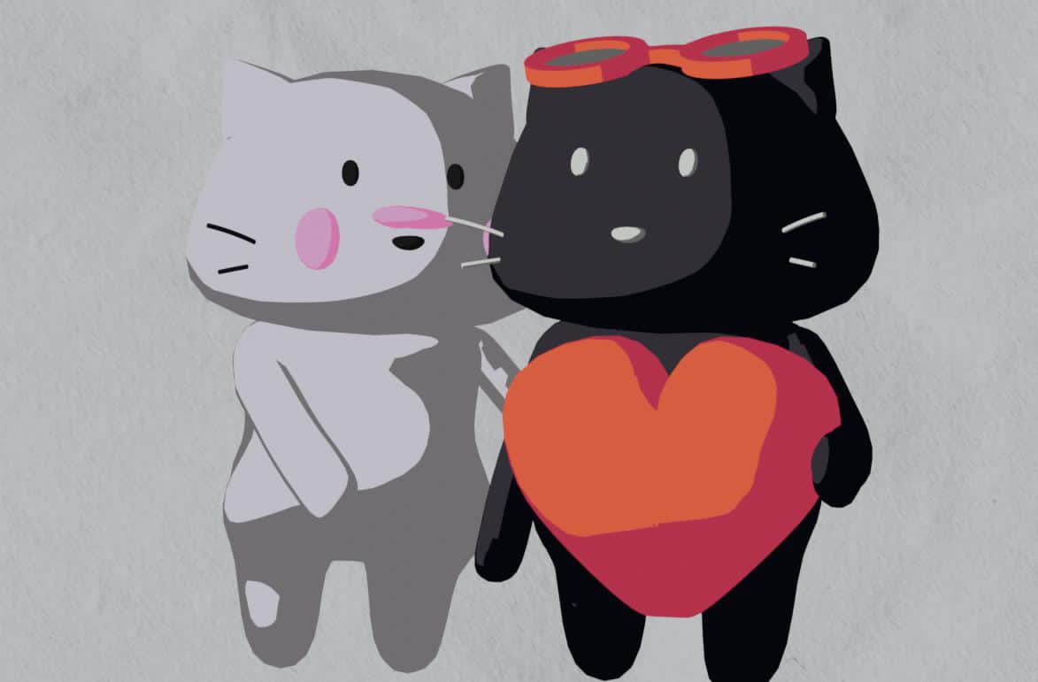 LunyComics's tweet photo. Mi pareja está aprendiendo a modelar en 3D jejeje osea mira lo hermoso que le quedo estos gatunos hermosos!!✨🩵🥺
#modelar #3D #gatos #gatinos3D #playa #corazon #amor https://t.co/eaipLyGuEA