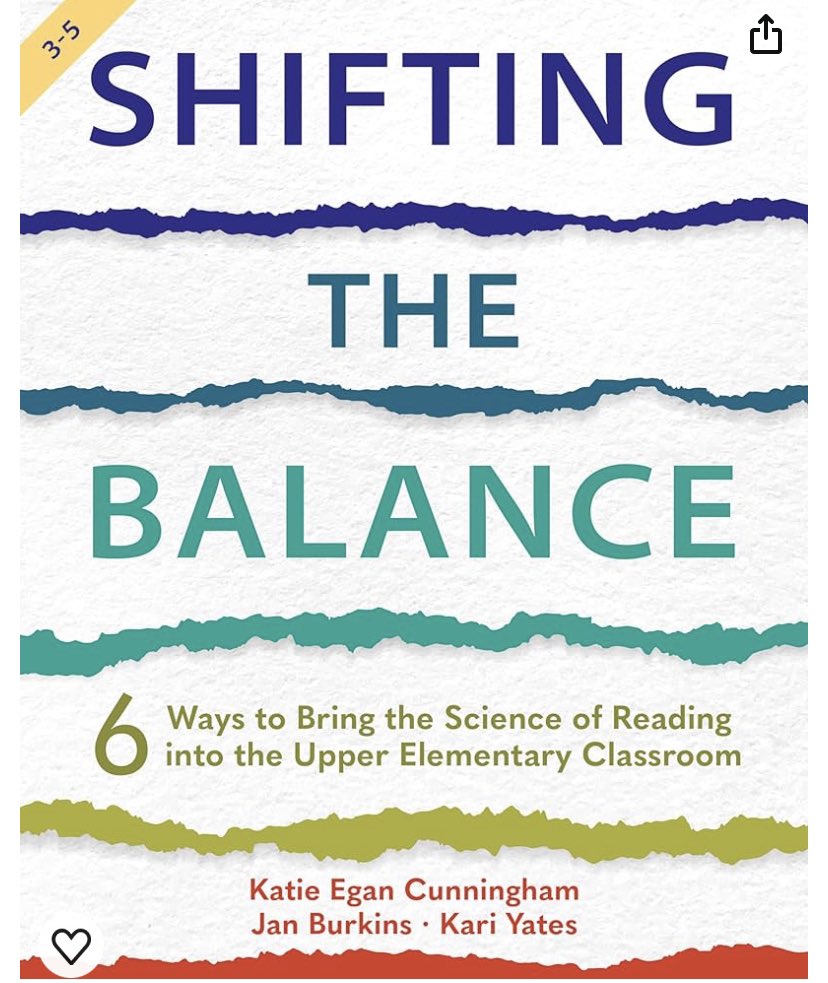 MsFaheyRoom30's tweet photo. Find a balance (the sweet spot) between reading instruction &amp; content instruction. It's not one or the other. #MTPSEdCamp24 @danlaguardia24 https://t.co/DTP8MkZxkS