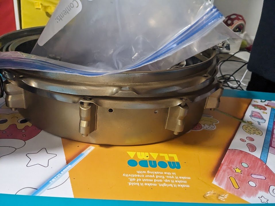 NCRailhawks's tweet photo. Which should I prioritize? The Blue/gold/silver high-toms or the gold/blue snare? https://t.co/n6vkpz81hA