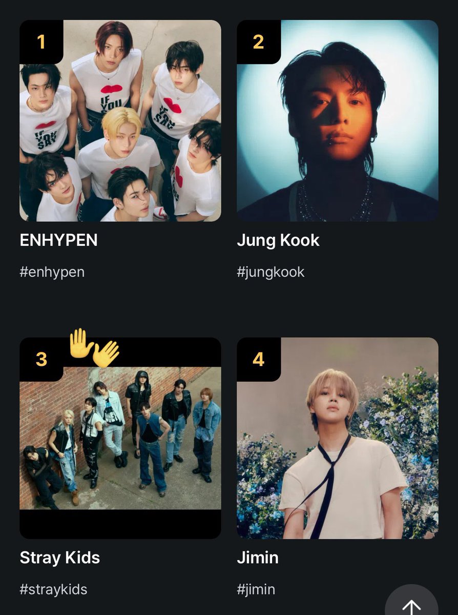 I vote #StrayKids for Fans' Choice - Male Award #2024MAMAVOTE

1 RETWEET = 1 VOTE FOR STRAY KIDS