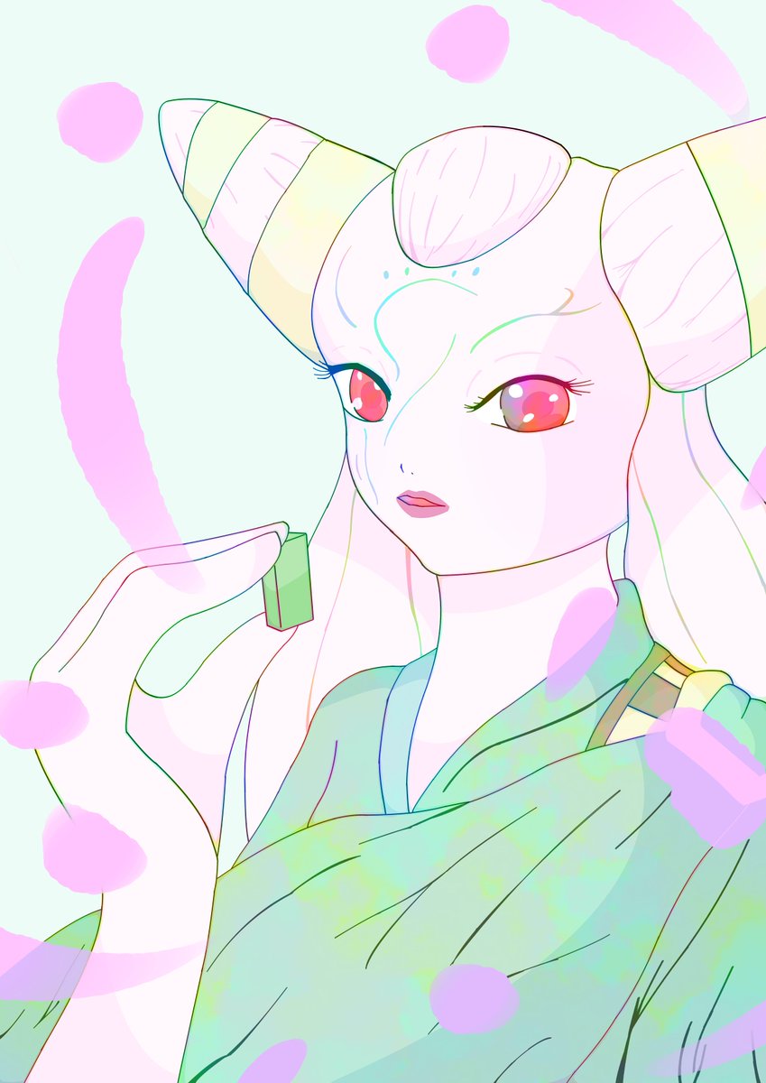 apemeetsapple's tweet photo. #MTG 
#tamiyo
#fanart 
抹茶生チョコを食べるタミヨウ
いや本当タミヨウ好きだわ…
あとロイズの生チョコ美味しいよ https://t.co/gLMtJHtCuR