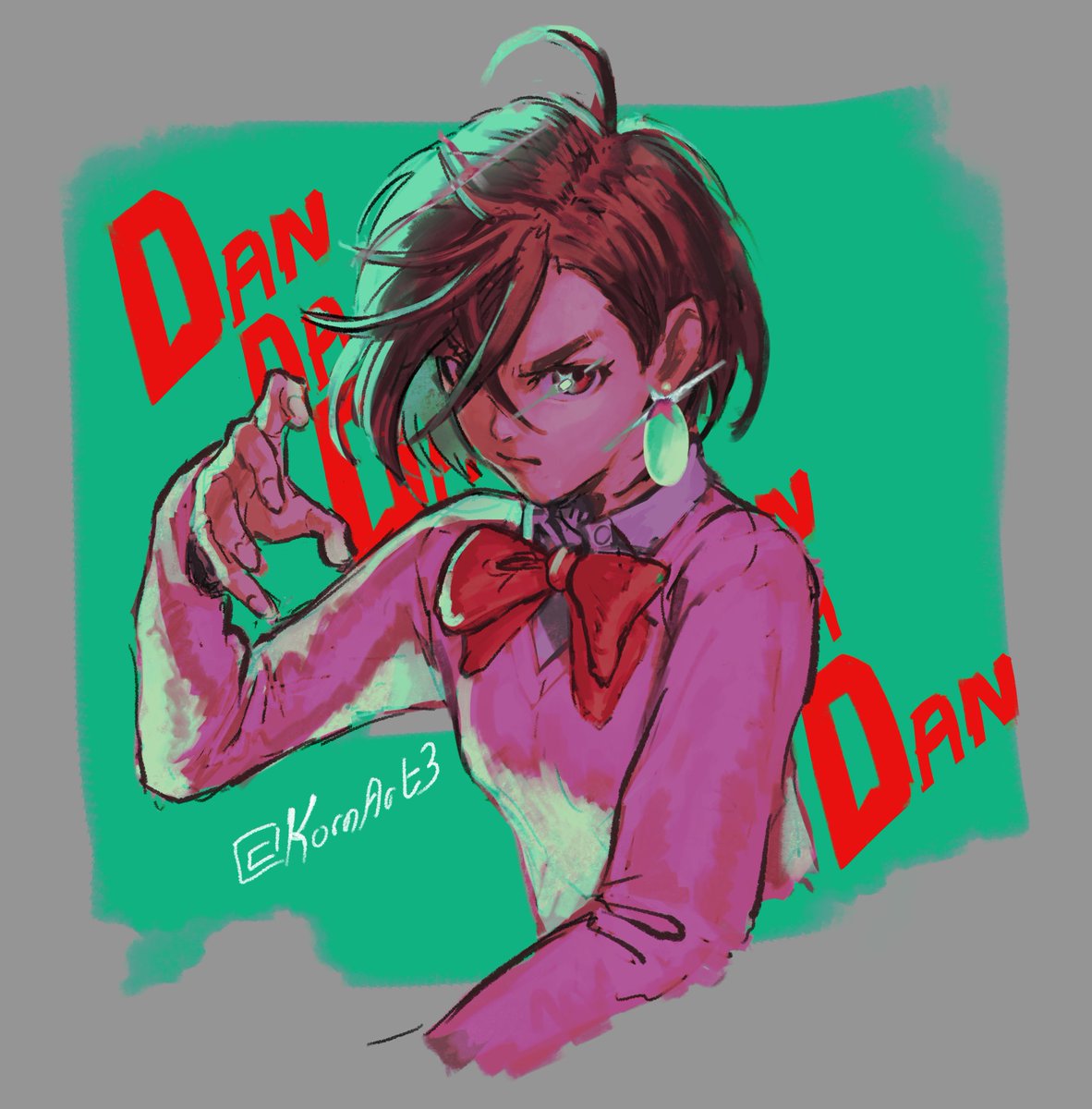 KornArt3's tweet photo. MOMO DANDADAN (process in 🧵) https://t.co/liFMchOfAq