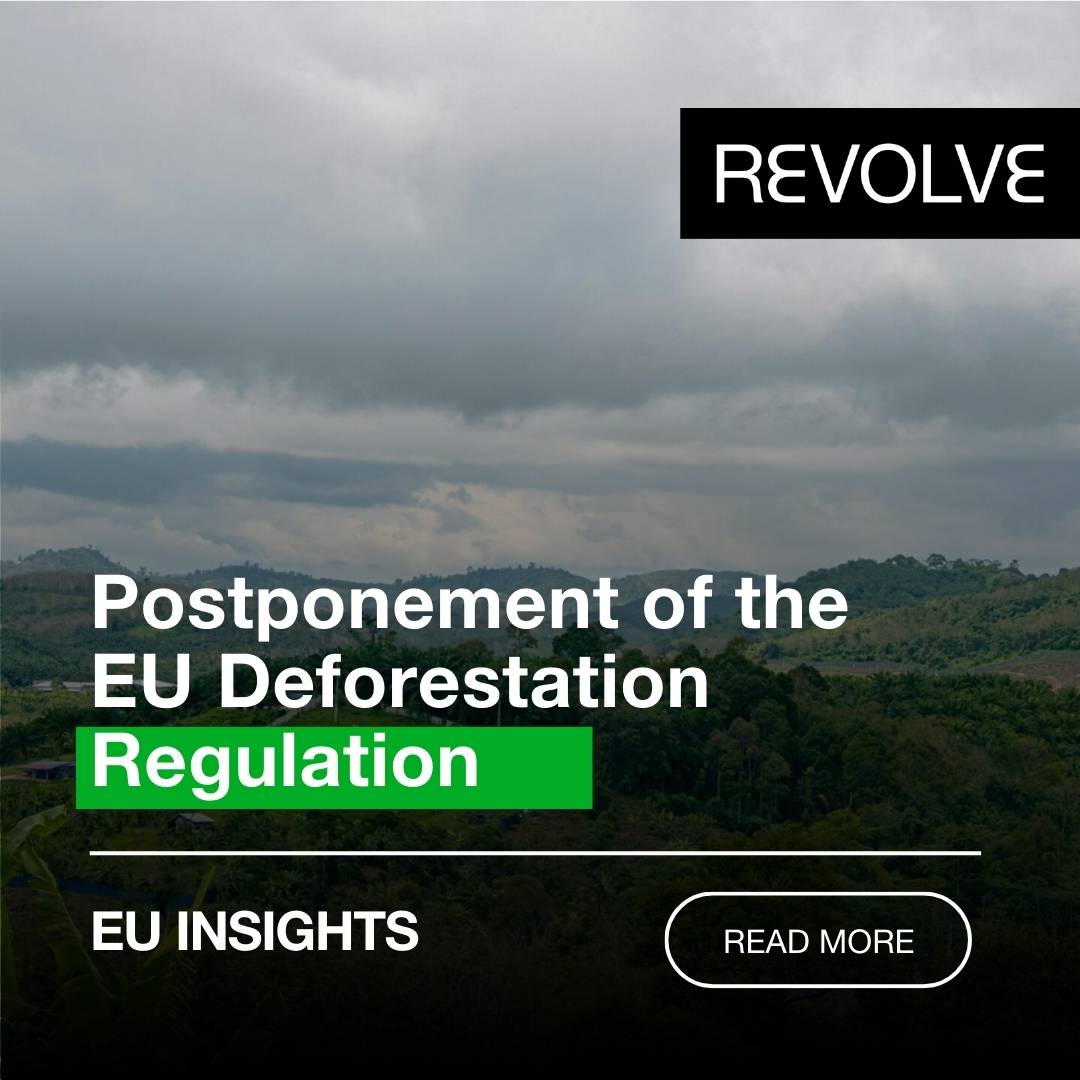 🚨🌳 The European Commission’s recent call to delay the #EUDeforestationRegulation risks undermining the EU’s environmental commitments of the already diluted Green Deal. 
🇪🇺 Read more &amp; share your thoughts with us! 👇revolve.media/insights/postp… #EuropeanGreenDeal