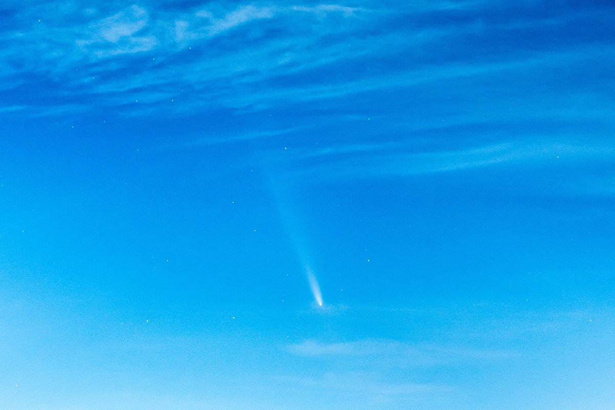 AkatukiStudio's tweet photo. 1、2枚目　昨日
3枚目　今日
#紫金山・アトラス彗星 https://t.co/64MdotyZ0O