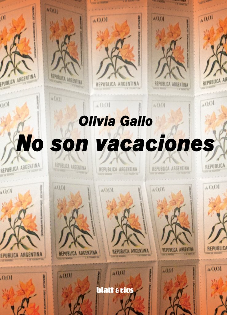 "No son vacaciones", de Olivia Gallo, fue ternada entre las cuatro mejores primeras novelas latinoamericanas para un premio que otorgan varias instituciones en Italia. El premio, si lo gana, son 5000 euros y la traducción y el viaje. 
iila.org/es/anunciados-…