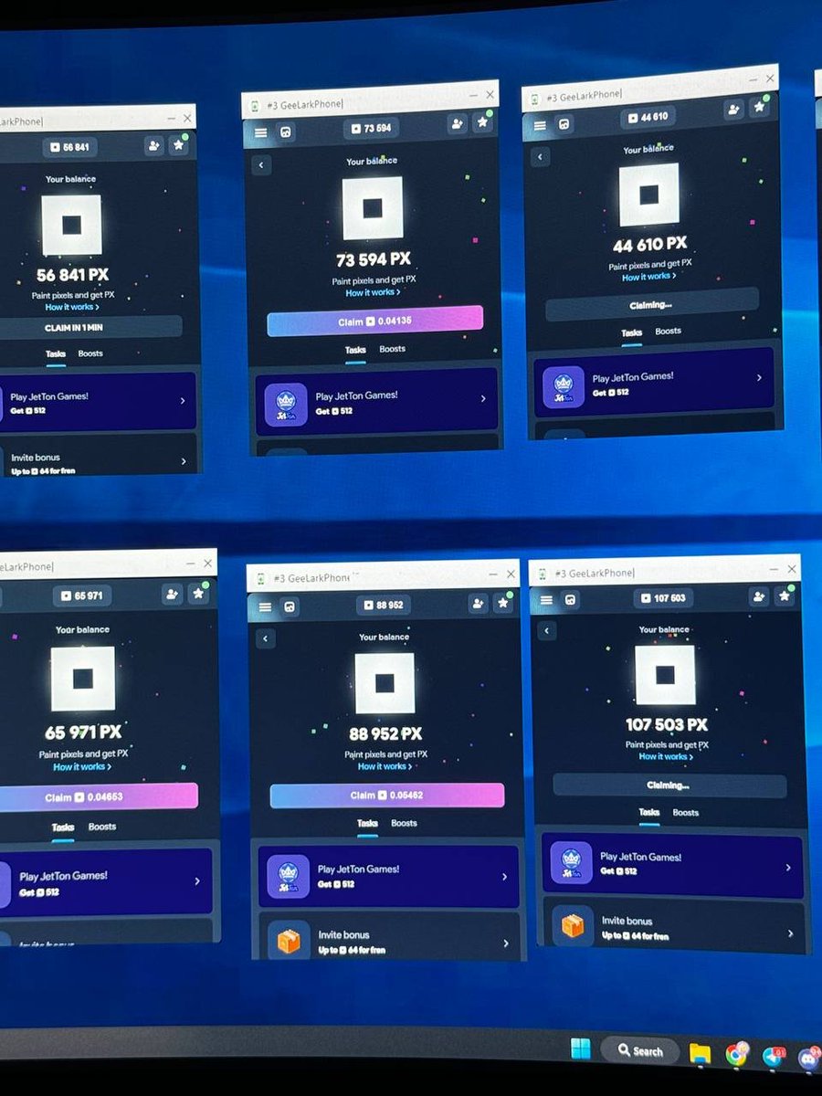 DefiWimar's tweet photo. I have 500 accs farm in the Not Pixel🚨

Now, I've 367M Points. That's $33,674 at pre-market price

It's easy to manage 500 accounts with the correct guide.

The deepest research guide on Not Pixel sybiling 🧵👇