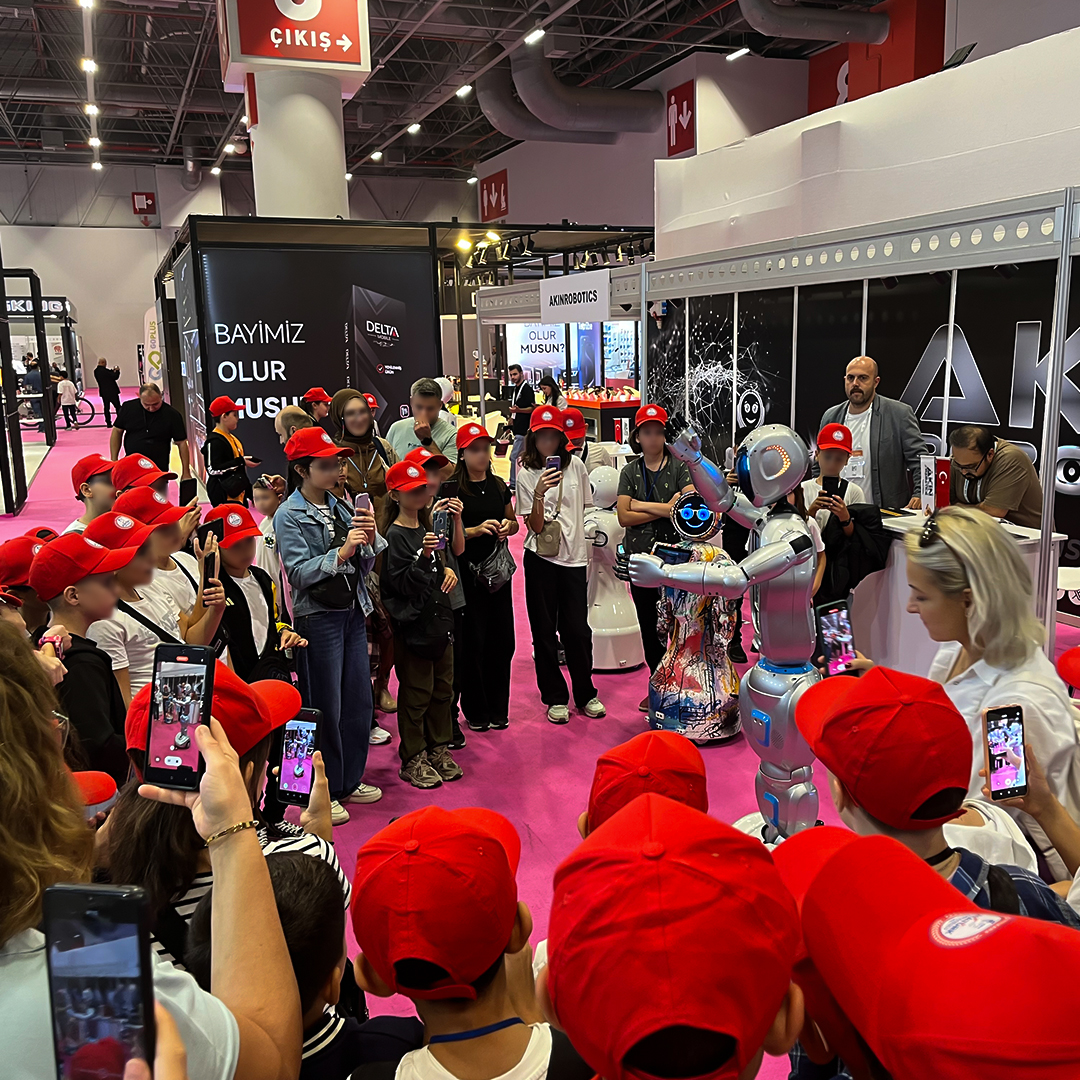 Akinrobotics's tweet image. We participated in the MOBISAD IMEX and ISAF Fair held at the Istanbul Expo Center from October 9-12.
9-12 Ekim tarihleri arasında İstanbul Fuar Merkezi’nde düzenlenen MOBİSAD IMEX ve ISAF Fuarı’nda yer aldık.
#isaf #imex #fuar #robot #akinrobotics