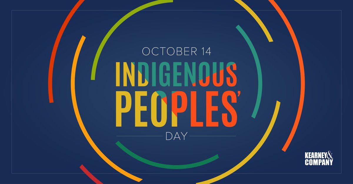 Happy Indigenous Peoples' Day! Kearney honors and celebrates America’s first inhabitants and the Tribal Nations that continue to thrive today.