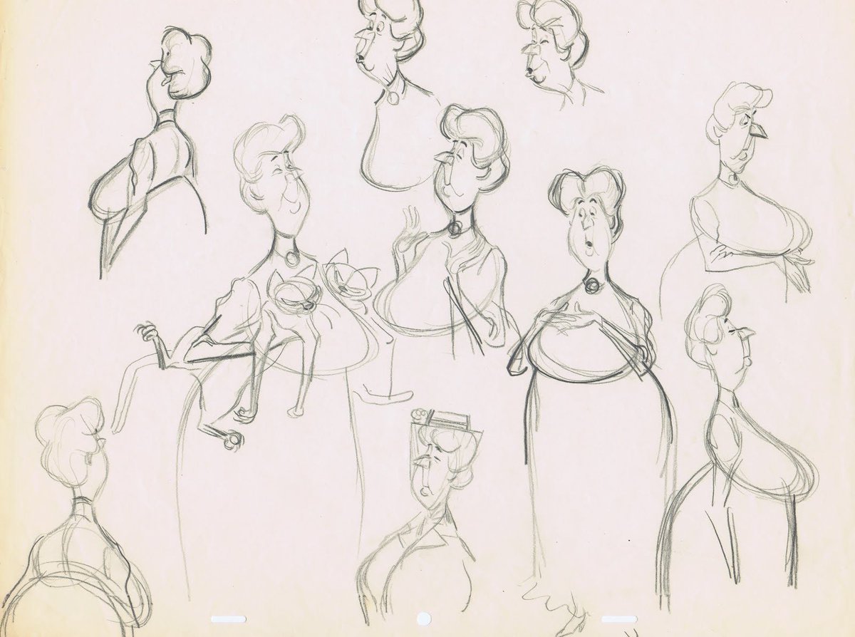 70 Original Concept Art, Model Sheets, Character Design, Background made for Disney Classic: Lady and the Tramp -  Gallery update and Details : https://t.co/yBptvfpI9v 