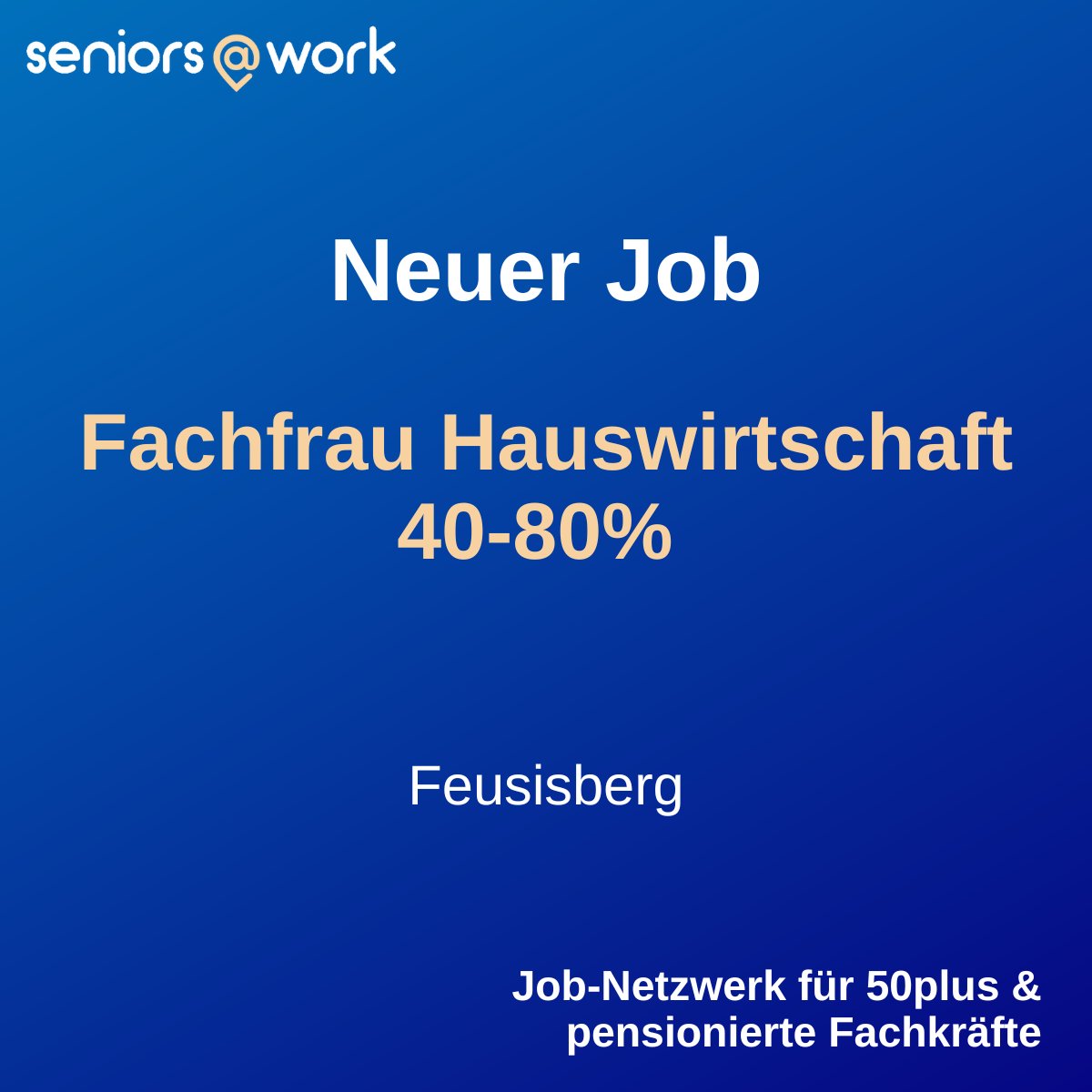 SeniorsAtWorkCH's tweet photo. Neuer Job für 50+ und pensionierte Fachkräfte❗ 

Jetzt bewerben: https://t.co/IIoJUNej2y 

#seniorsatwork #50plus
#pensionierteFachkräfte https://t.co/gIrSgzO4FB