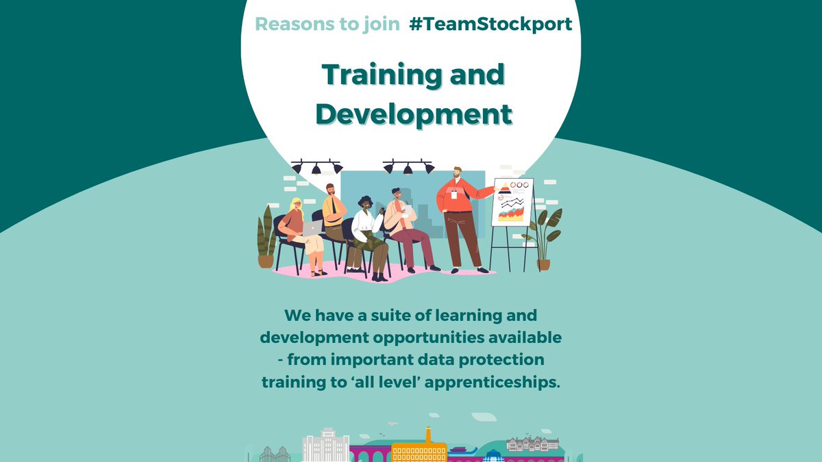 At #TeamStockport, we have plenty of training and development opportunities available to help you progress in your career.

Join us and find out more! 

Apply now 👉 orlo.uk/JP3tN

#AmbitiousStockport