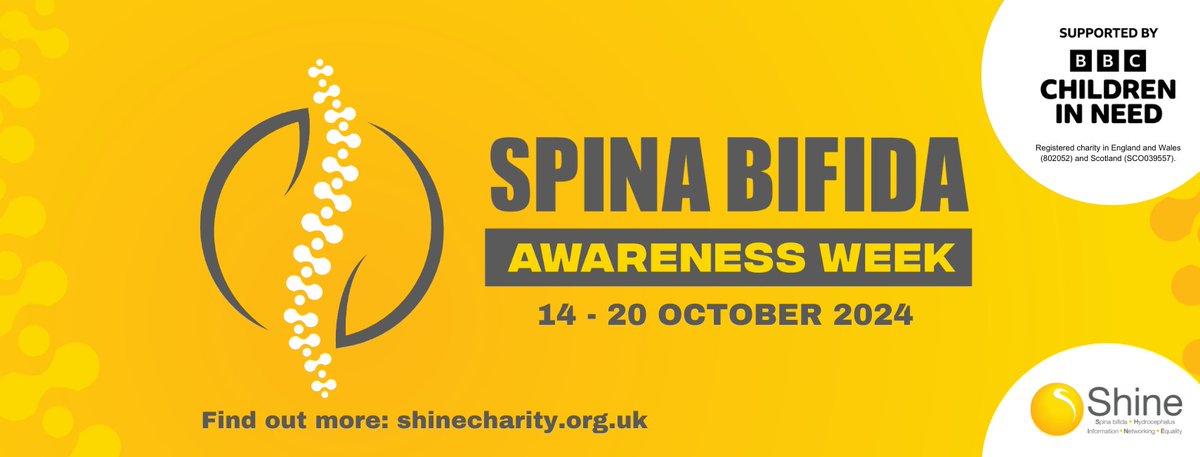 This #SpinaBifida Awareness Week we are shining the light on the importance of good #continence services.

We're delighted that we can improve our continence service for children as we've been endorsed by <a href="/BBCCiN/">BBC Children in Need</a> for the next three years.

More 👉ow.ly/R4cB50TKJST