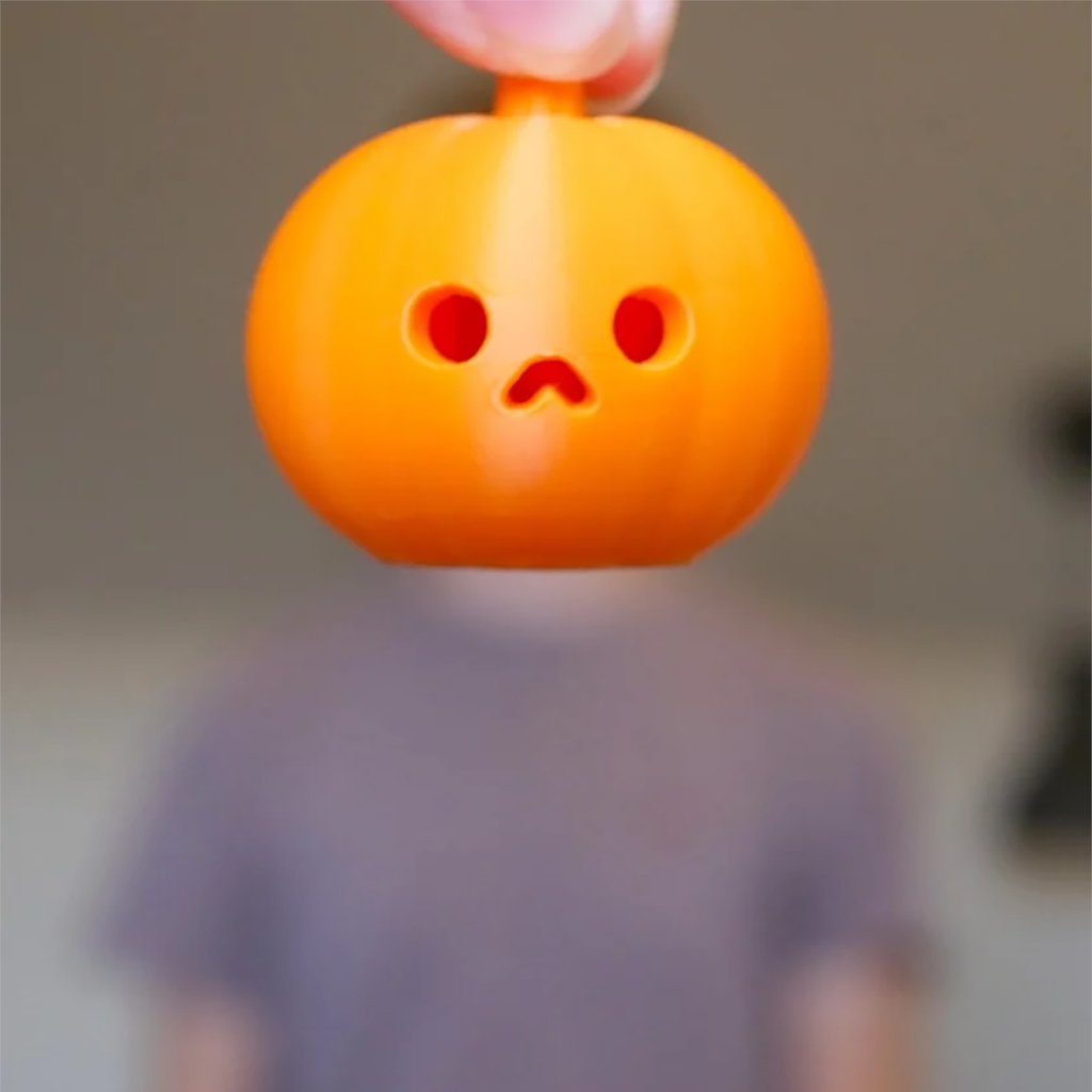 thingiverse's tweet photo. 🎃 Embrace the spirit of Halloween with this adorable pumpkin by K8Design! Its simple design and charming smile make it a perfect addition to your spooky décor. https://t.co/wahdiIIj0W https://t.co/zLampufPwv
