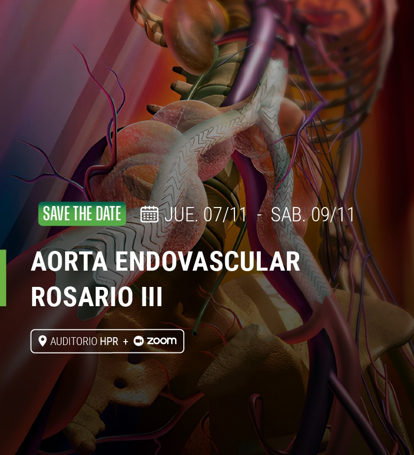 SCITE_HPR's tweet photo. 📢 3° edición de AORTA ENDOVASCULAR 

🗓  7, 8 y 9 de noviembre - Auditorio HPR de @Grupo_Gamma 

Esta edición incluirá una novedosa jornada práctica sobre miembros inferiores, a cargo del Dr. Mariano Palena, especialista en intervenciones periféricas📌

https://t.co/CVyiiRfM31 https://t.co/HZUQYZVb7O