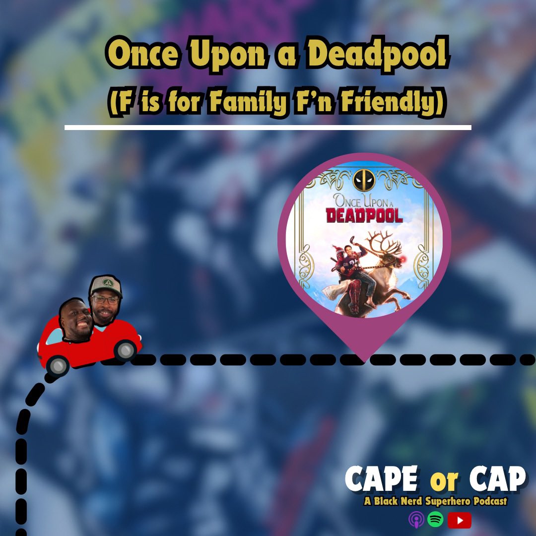 Cape or Cap: A Black Nerd Superhero Podcast tweet media