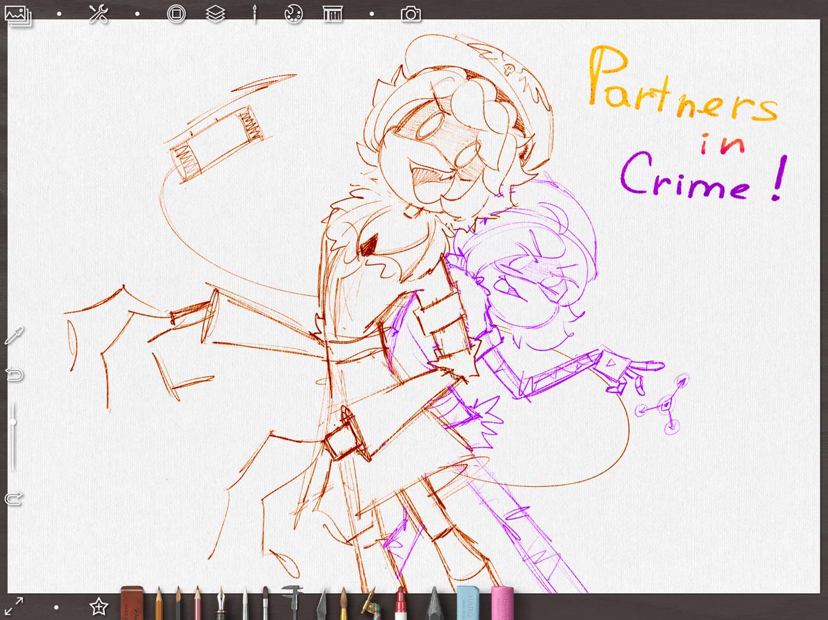 BlackTeaArts's tweet photo. They are so stupid, I love them!
Vip sketch hehe

#murderderones #nuzi #murderdronesN #murderdronesUzi #murderdronesFanart https://t.co/kaYd3LNzEj