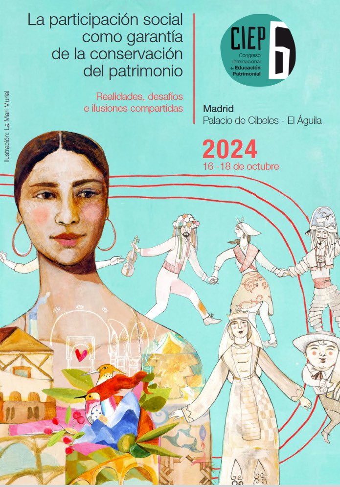 Hola majas/os! Ya quedan menos de 48 h. para que nos veamos nuevamente en Madrid en la VI edición del Congreso Internacional de Educación Patrimonial #CIEP6. Atentos/as que pasaremos lista 🤪#ComunidadesCIEP