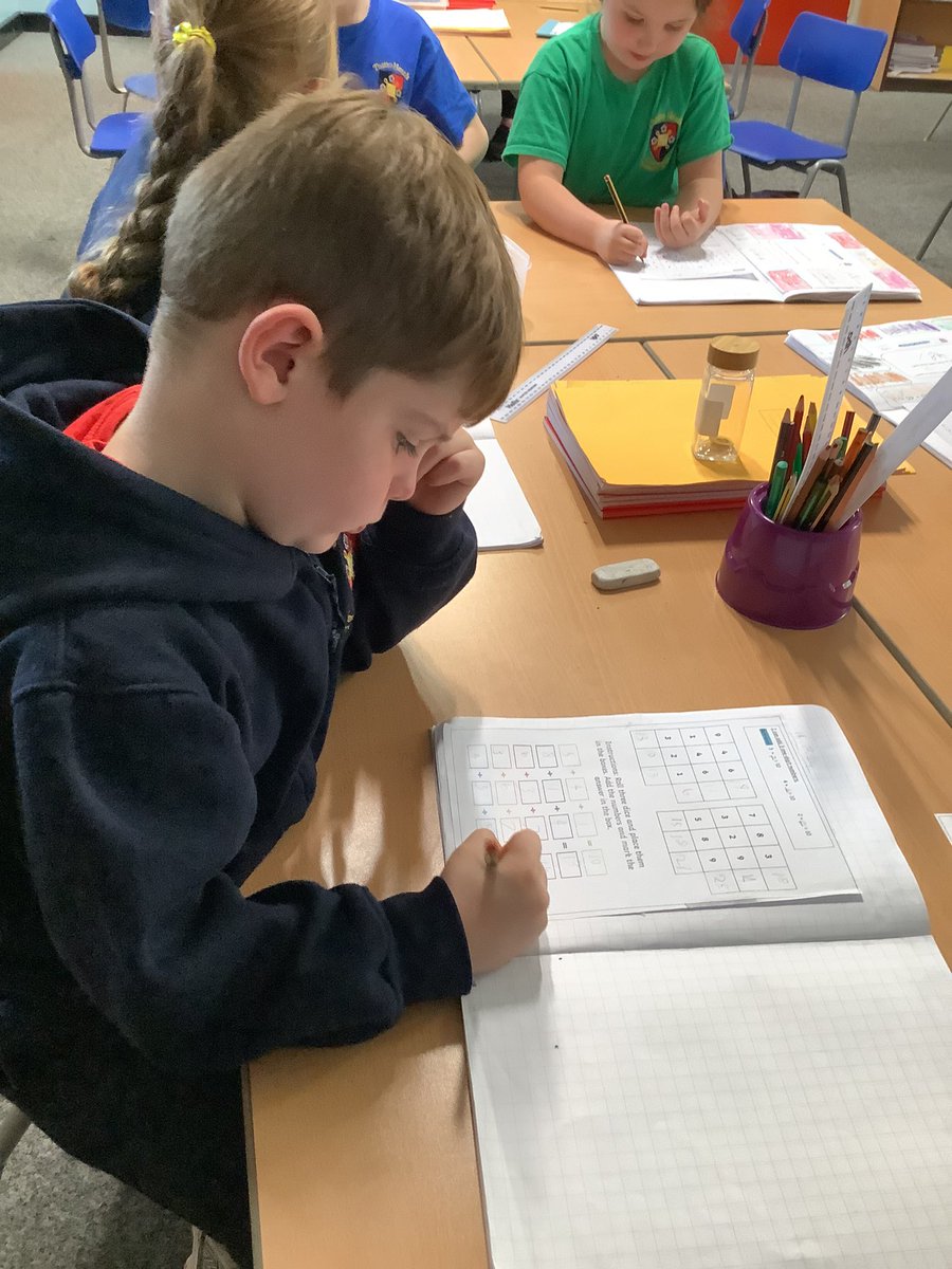 MrsSW_Thatto's tweet photo. We used dice to add 3 numbers. We identified number bonds to 10 and near doubles #ThattoPrim_2SW_Maths https://t.co/wa8WNoIz8O