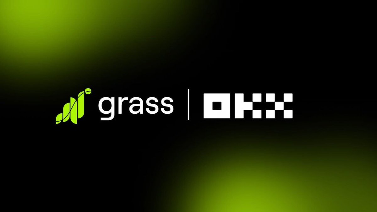 Tenemos algunas actualizaciones interesantes en Grass 👌 Lo primero es que  hace un rato que se ha listado $GRASS en el pre-market de OKX y ya está  cotizando sobre el dólar Luego