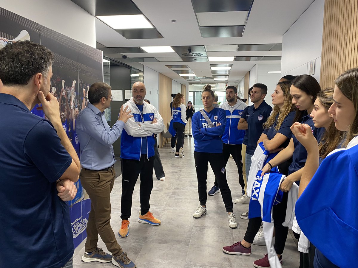 UniFerrol's tweet photo. Esta mañana hemos aprovechado para visitar las instalaciones de @BAXI_ES https://t.co/Oldp1C4zWO