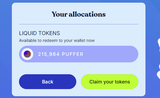 layersurfer's tweet photo. Rank 10k, 400k points = 215 $PUFFER ~$60, much appreciate @puffer_finance for such a fair airdrop.
#pufferfinance #puffer #airdrop #penauts https://t.co/0b7BSZfY2V