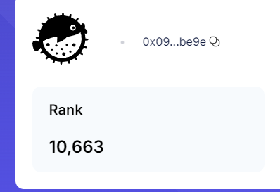 layersurfer's tweet photo. Rank 10k, 400k points = 215 $PUFFER ~$60, much appreciate @puffer_finance for such a fair airdrop.
#pufferfinance #puffer #airdrop #penauts https://t.co/0b7BSZfY2V