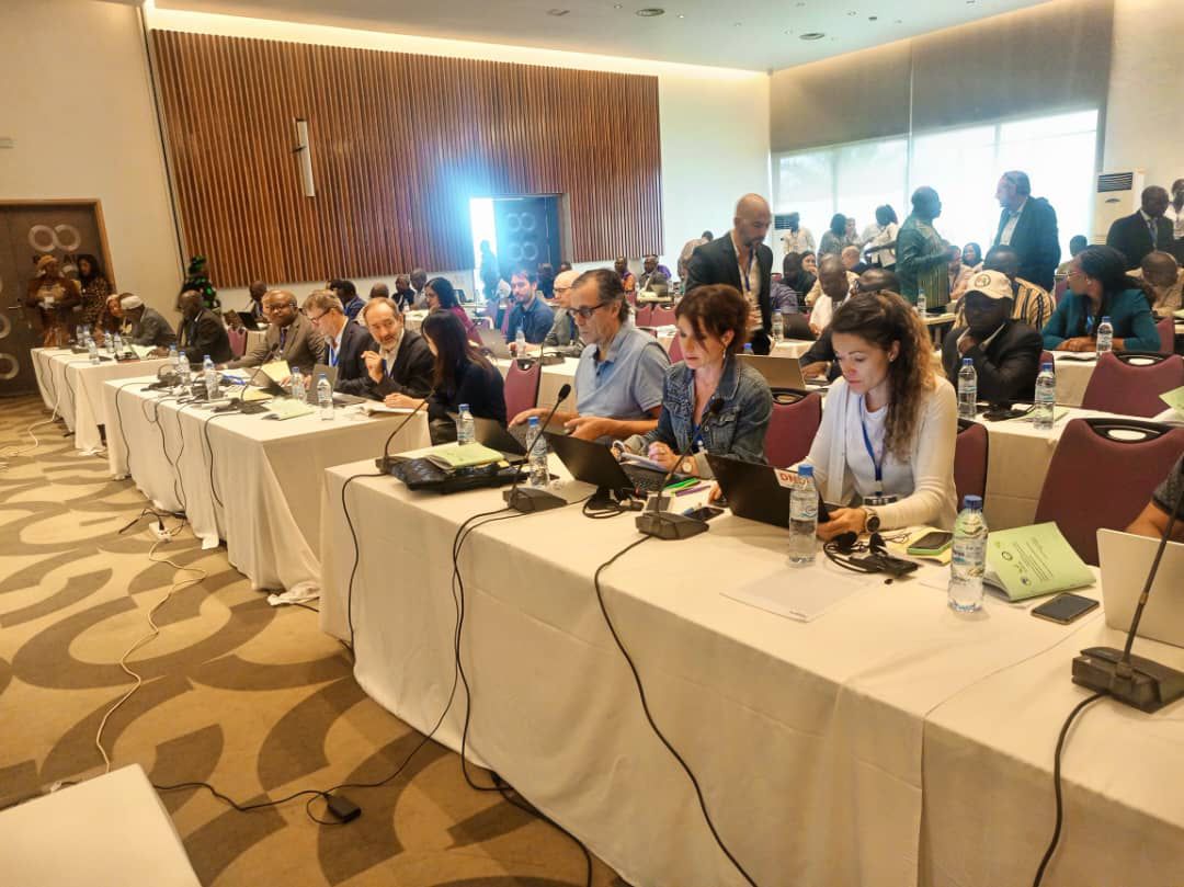 cbulanga's tweet photo. Un grand merci à Son Excellence @HMAJohnMarshall , ambassadeur du Royaume-Uni 🇬🇧 en Guinée 🇬🇳, pour sa présence à l’ouverture de la 6ème réunion scientifique conjointe de la plateforme THA-EANETT. Votre soutien dans la lutte contre la trypanosomose humaine africaine (THA) et votre collaboration avec @DNDi sont grandement appréciés ! #THA #CollaborationInternationale