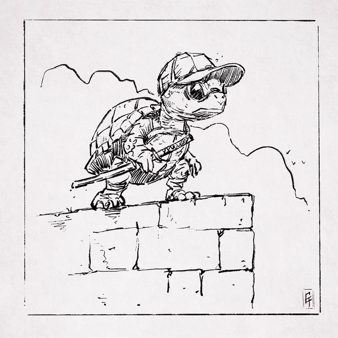#Inktober Day 14: #roam 