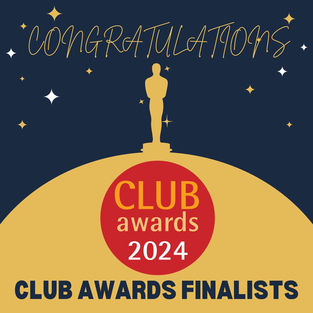Congratulations to all finalists of Club Awards 2024 who will be at Leicester’s Athena on 27 November. Clubs in all their guises, from Social to Sports Clubs and everything in between will be there to celebrate all that’s great in Clubland. Tickets at clubawards.co.uk