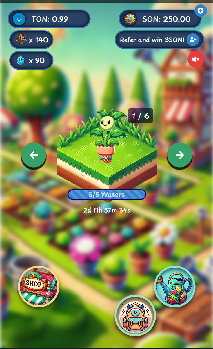 Hace unos días vengo siguiendo de cerca al 🌱"PVU" de $TON 🌱

Se trata de <a href="/gardensofton/">Gardens of Ton</a> funcionando desde este mismo mes. Tenemos menos de 2 semanas desde su creación

En pocas palabras muy early... 🥷