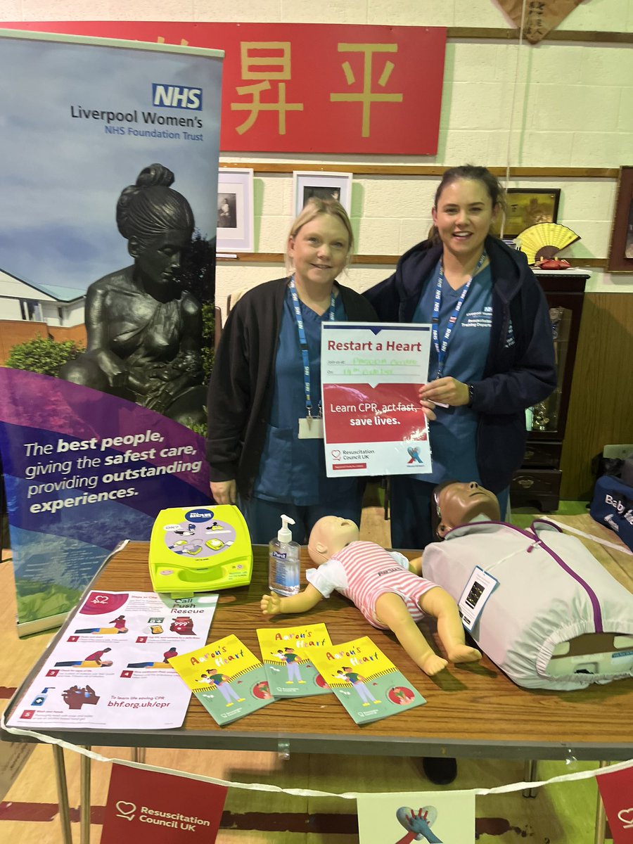 HelenB (@helenb90942628) on Twitter photo Resus training at the Pagoda centre Liverpool <a href="/World_RAH/">WorldRestartaHeart</a> <a href="/LiverpoolWomens/">Liverpool Women's University Hospital</a> <a href="/ResusCouncilUK/">Resuscitation Council UK</a>
World Restart a Heart day 🤍 Resus training at the Pagoda centre Liverpool <a href="/World_RAH/">WorldRestartaHeart</a> <a href="/LiverpoolWomens/">Liverpool Women's University Hospital</a> <a href="/ResusCouncilUK/">Resuscitation Council UK</a>
World Restart a Heart day 🤍
