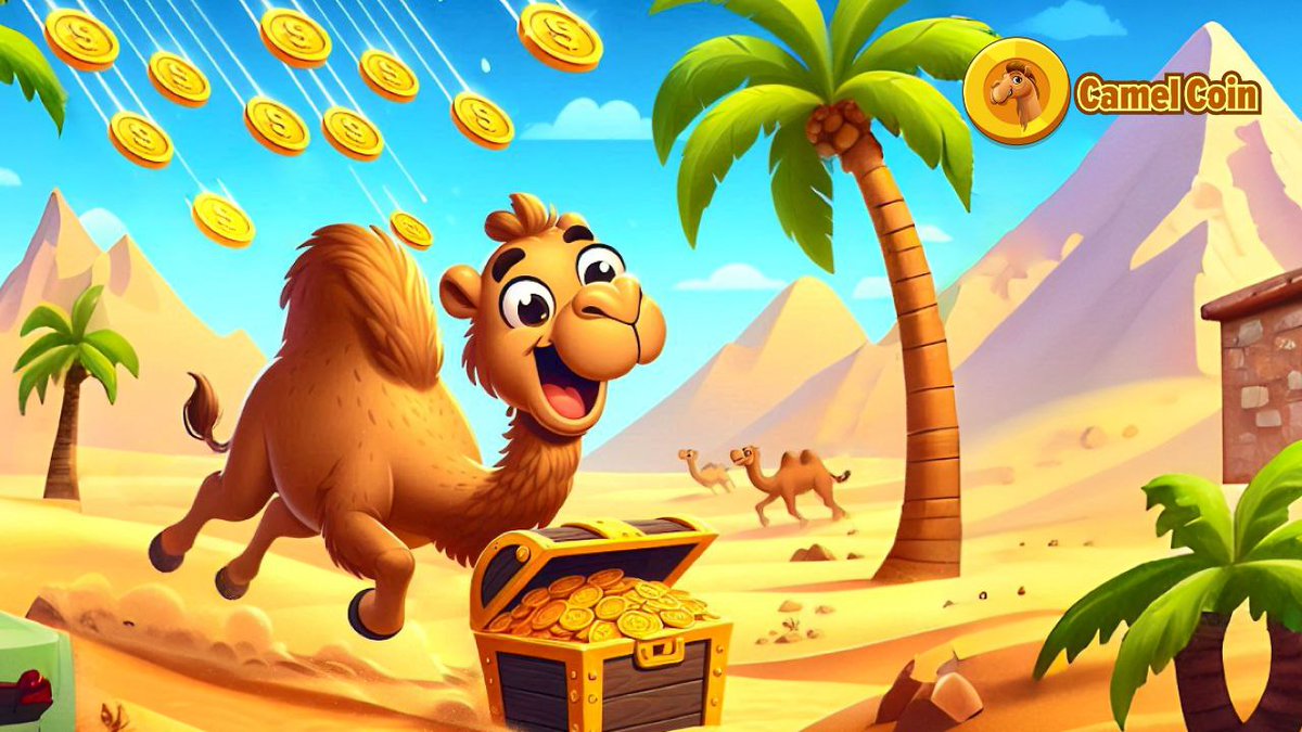 When you stumble upon the next big crypto gem! 🐫💎
Join our Telegram Group : t.me/camel_treasure
 #Camelcoin #Memecoin #Blockchain #camel_treasure