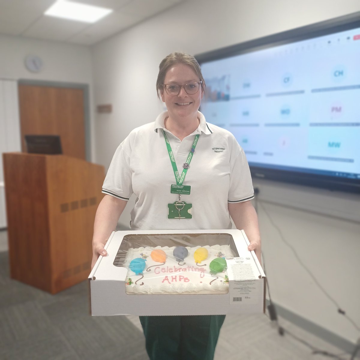 Kate Massey (@katemasseyrd) on Twitter photo Is it even a celebration if there's no cake?! Thanks <a href="/annejammes/">Anne Jammes</a> for expertly managing the logistics for #AHPsDay <a href="/WaltonCentre/">The Walton Centre</a> Is it even a celebration if there's no cake?! Thanks <a href="/annejammes/">Anne Jammes</a> for expertly managing the logistics for #AHPsDay <a href="/WaltonCentre/">The Walton Centre</a>