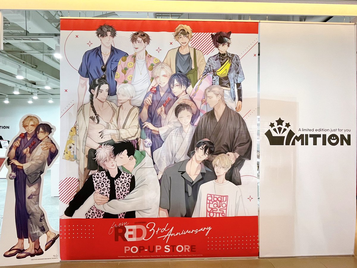 noanovel's tweet image. ❤️from RED x LIMITION 팝업 스토어❤️
홍대 AK 3층에 있는 프롬레드 3주년 팝업 다녀왔습니다!
넓직한 공간에 전시회처럼 되어있어서 사진 찍기가 정말 좋았어요 
카페에서 판매했던 굿즈뿐만 아니라 엽서나 티켓 등 놓쳤던 굿즈도 구매할 수 있었네요
#fromRED #팝업스토어 #인디고 #리밋션 #방문후기