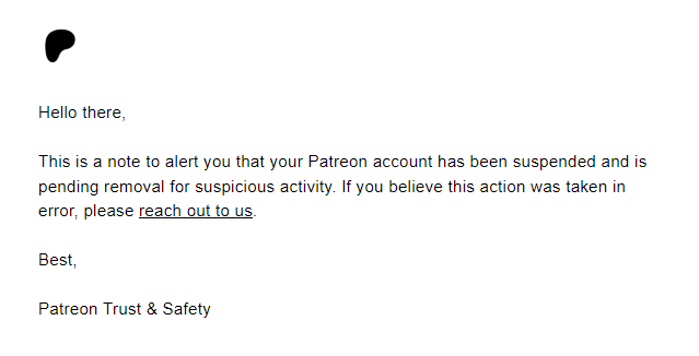 Trying to log in to see my <a href="/Patreon/">Patreon</a> account is now wiped is honestly a nightmare. <a href="/PatreonSupport/">Patreon Support</a> Please answer your support ticket as I have done NOTHING wrong!!!
