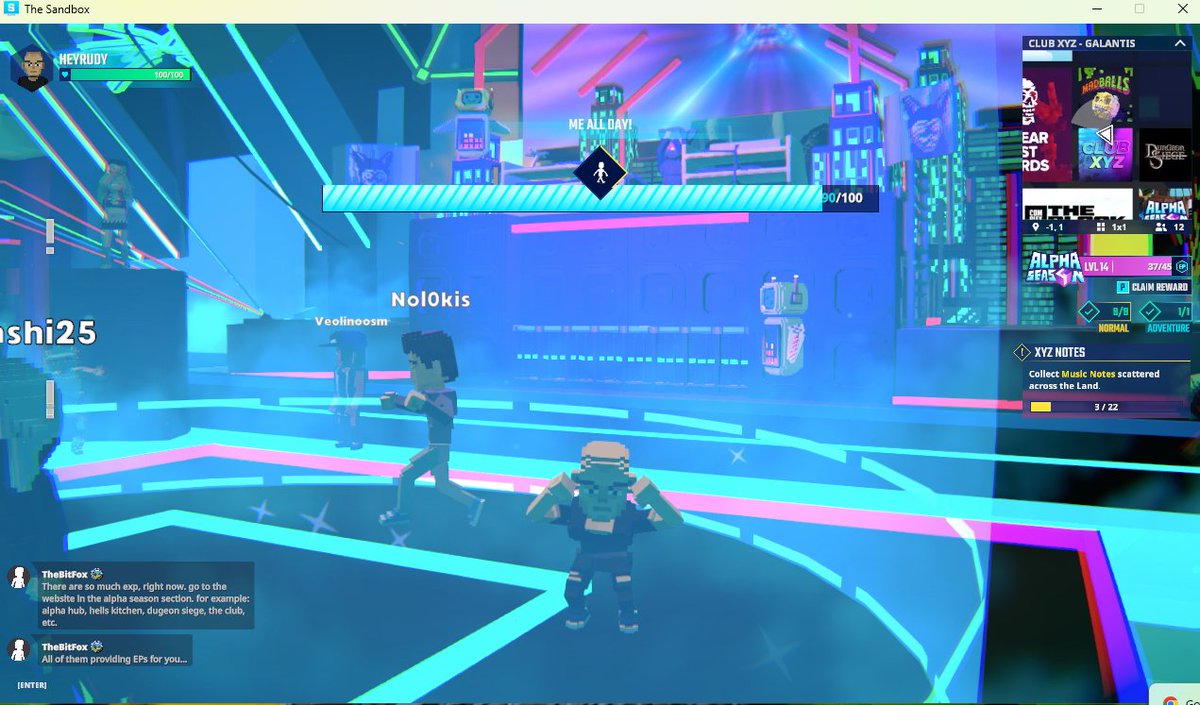 StudartTavares's tweet photo. I'm partying in Club XYZ ft. @wearegalantis, one of the hottest clubs in @TheSandboxGame! Party with me to earn $SAND rewards! https://t.co/kEJnbC0ZYK #TheSandbox #AlphaSeason4 #AS4SocialChallenge https://t.co/bTB6WKSrRM