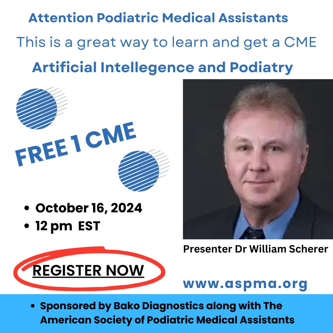 aspma's tweet photo. Join us for a FREE CME on October 16 - https://t.co/m3jAHSwDYJ https://t.co/NcfjCSMyS3