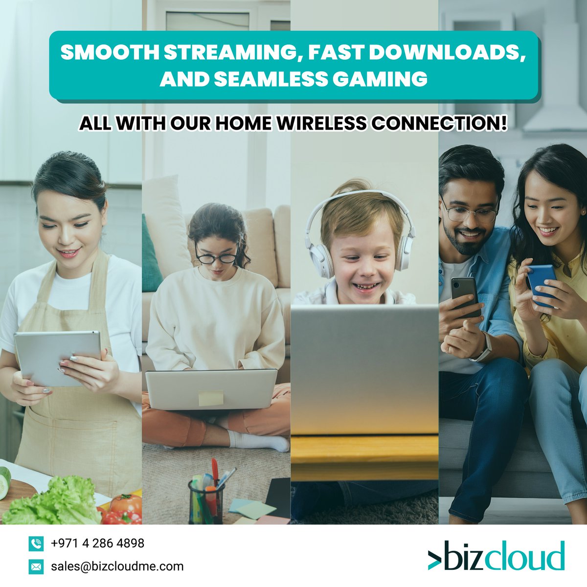 bizclouditllc's tweet image. Streaming with Ease, Downloading with Breeze, Gaming with No Freeze! All with Bizcloud&apos;s wireless home connection! Why wait? Connect faster, smoother, and smarter today!
📱 +971 501805308 ☎ +971 43200983
📧 - sales@bizcloudme.com
#bizcloud #cyber #solutions #homewifi #WIFI #home