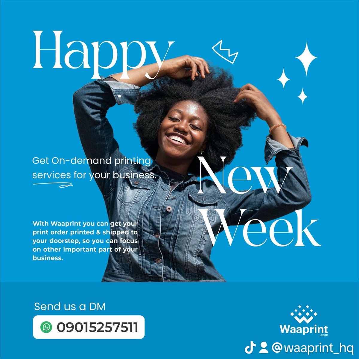 Waaprint_HQ's tweet photo. Good Morning! Let’s Make today count with amazing prints. 

Need Flyers, banners, or cards? We’ve got you covered! 

#mondaymotivation #Printwithus #brand #fyp #trendingvideo https://t.co/cUTJ5b3waC
