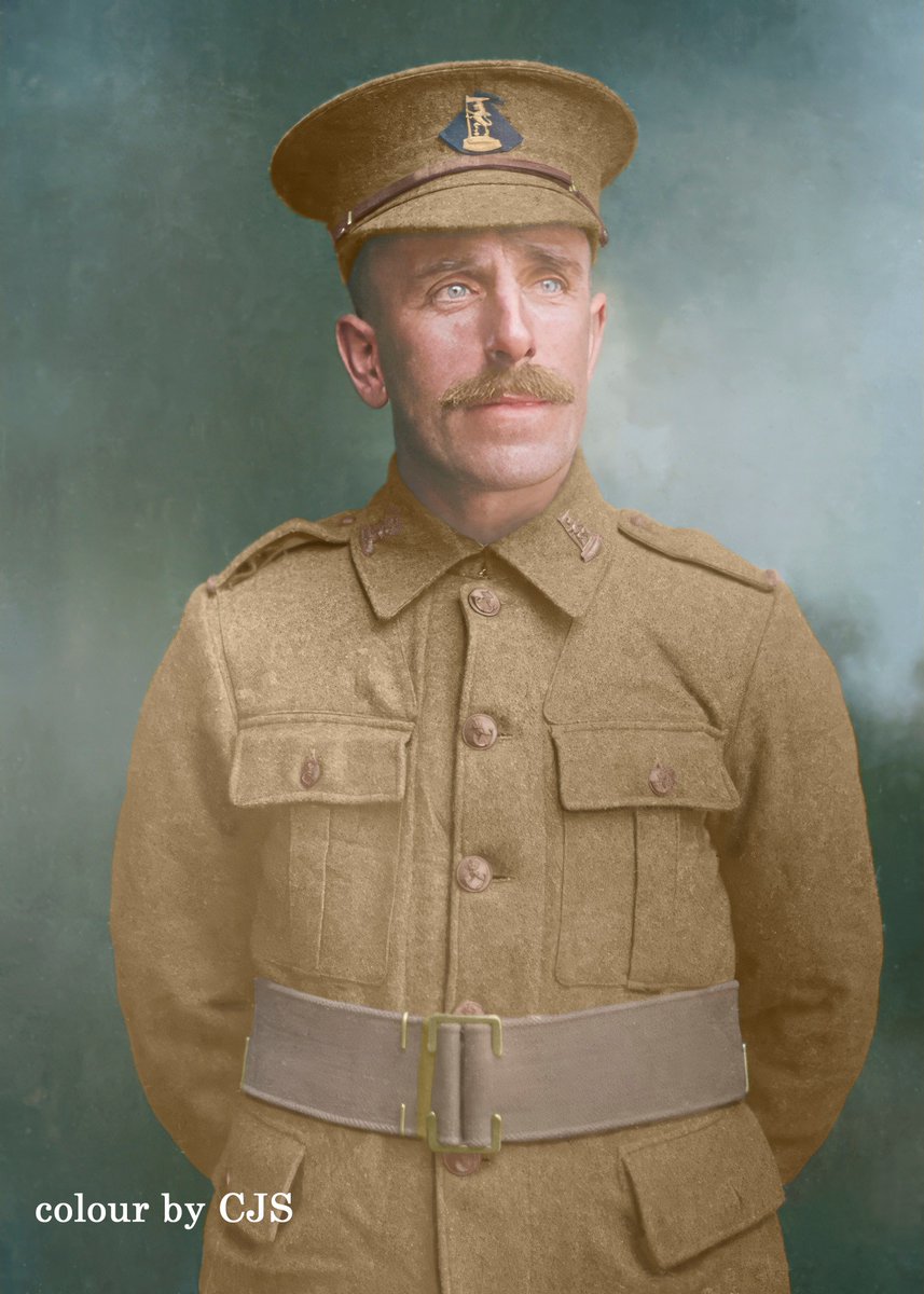 colourbyCJS's tweet image. Corporal Richard Myers MM was born in Wigan, Lancashire.  He emigrated to New Zealand and became a sheep farmer. Serving with 1st Battalion New Zealand Rifle Brigade he fought in the Battle of the Somme. He was mortally wounded at Messines on 19th June 1917. He was 33.