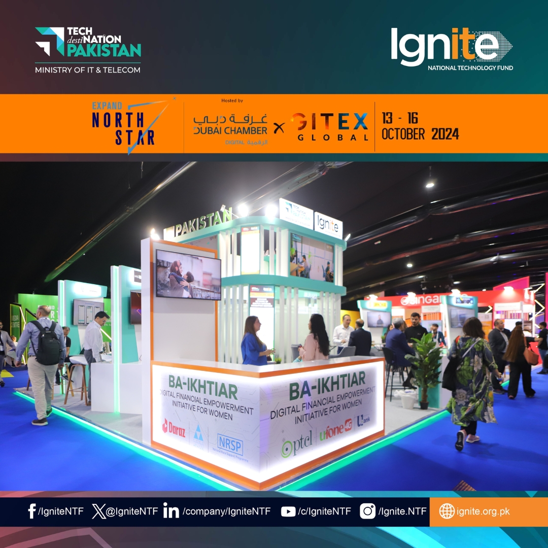 IgniteNTF's tweet image. 🚀 Excited for #GITEX2024? 🌟

Join #TeamIgnite at #ExpandNorthStar in #Dubai! Explore Pakistan's top innovators and cutting-edge tech at the Ignite Pavilion. Don’t miss the chance to connect with the best in tech!

#Ignite #Innovation #TechPioneers #Pakistan