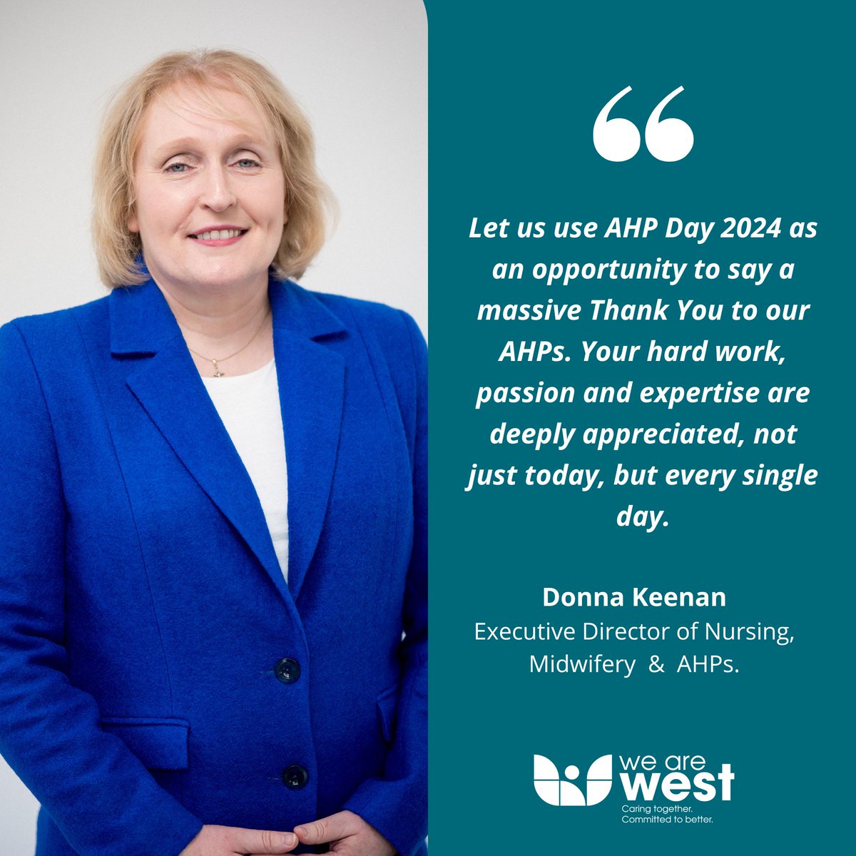 Let us use #AHPsDay 2024 as an opportunity to say thank you. Your hard work, passion and expertise are deeply appreciated, not just today, but every day.  Join us in celebrating AHPs Day and spreading awareness about the invaluable contributions of AHPs to healthcare #WTHeroes 👏